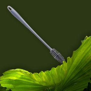 - New Long Cup Cleaning Brush - Gray